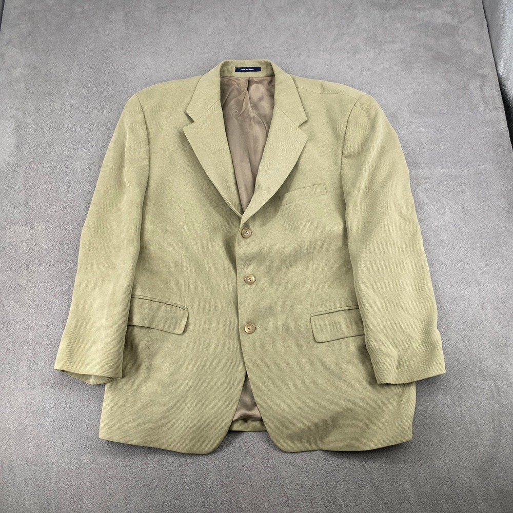 Ralph Lauren Mens 48R Blazer Sport Coat Olive Tan 3 Button Canada Dillard's